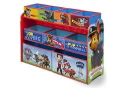 Delta Children PAW Patrol Deluxe Multi-Bin Toy Organizer -Kid Household Items TB84418PW delta paw patrol deluxe toy organizer left hi res 6d66e5db 442a 47f1 a92c 950820bd05ca