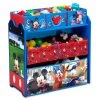 Delta Children Mickey Mouse 6 Bin Design And Store Toy Organizer