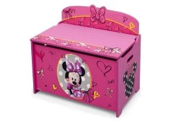 Delta Children Minnie Mouse Deluxe Toy Box 12 Delta Children Minnie Mouse Deluxe Toy Box -Kid Household Items TB84956MN minnie mouse toy box left hi res 8f765639 73a1 4cc3 89a6 cea5f0e57a9c