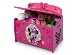 Delta Children Minnie Mouse Deluxe Toy Box 15 Delta Children Minnie Mouse Deluxe Toy Box -Kid Household Items TB84956MN minnie mouse toy box left props hi res 2a5d9472 132e 414c 9c70 5b12f95d67b6