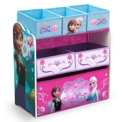 Delta Children Frozen Multi-Bin Toy Organizer -Kid Household Items TB84986FZ frozen multi bin organizer extreme angle right 01 hi res a71609e5 7fdd 4822 8ec6 fdfb36644316