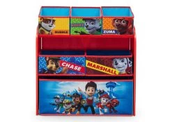 Delta Children PAW Patrol Multi-Bin Toy Organizer 10 Delta Children PAW Patrol Multi-Bin Toy Organizer -Kid Household Items TB84998PW paw patrol multi bin organizer front hi res 18c33feb 1b39 4d06 9605 b452fdfd262b