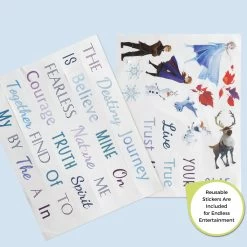 Delta Children Frozen II Deluxe Toy And Book Organizer -Kid Household Items TB87215FZ frozen2 deluxe organizer stickers sheets hi res