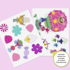 Delta Children Trolls World Tour Design And Store 6 Bin Toy Organizer 15 Delta Children Trolls World Tour Design And Store 6 Bin Toy Organizer -Kid Household Items TB88111TR trolls design and store org stickers sheets hi res