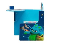 Disney / Pixar Toy Story 4 Chair Desk With Storage Bin By Delta Children -Kid Household Items TC83675TY toy story chair desk detail side left hi res