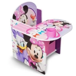 Delta Children Minnie Mouse Chair Desk With Storage Bin -Kid Household Items TC85663MN minnie mouse chair desk right hi res e44e9954 c28c 418b bf0c f0f3f39a1ce1