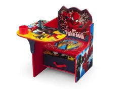 Delta Children Spider-Man Chair Desk With Storage Bin -Kid Household Items TC85877SM spider man chair desk left props f8e079db fa74 482c a6dc 3d400df41c87