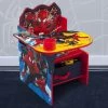 Delta Children Spider-Man Chair Desk With Storage Bin