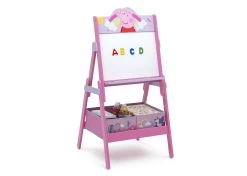 Delta Children Peppa Pig Wooden Activity Easel With Storage 6 Delta Children Peppa Pig Wooden Activity Easel With Storage -Kid Household Items TE87543PG peppa whiteboard easel right props