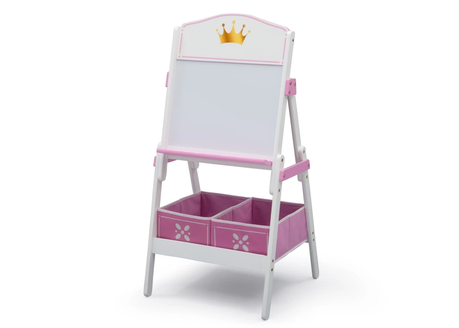 Delta Children Princess Crown Wooden Activity Easel With Storage 3 Delta Children Princess Crown Wooden Activity Easel With Storage - Image 3