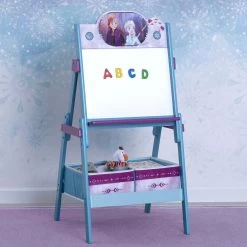 Delta Children Frozen II Wooden Activity Easel With Storage