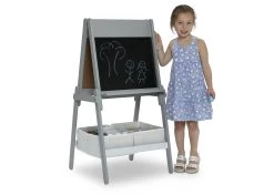 Delta Children Chelsea Double-Sided Storage Easel With Paper Roll And Magnets | Dry Erase Surface & Chalkboard Surface 12 Delta Children Chelsea Double-Sided Storage Easel With Paper Roll And Magnets | Dry Erase Surface & Chalkboard Surface -Kid Household Items TE87560GN chelsea easel model hi res