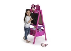 Delta Children Minnie Mouse Wooden Double Sided Activity Easel -Kid Household Items TE87574MN minnie wooden easel model right blackboard 02 hi res 2f0cb544 22c1 4871 9d7d 5f08e301341c