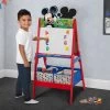 Delta Children Mickey Mouse Wooden Double Sided Activity Easel