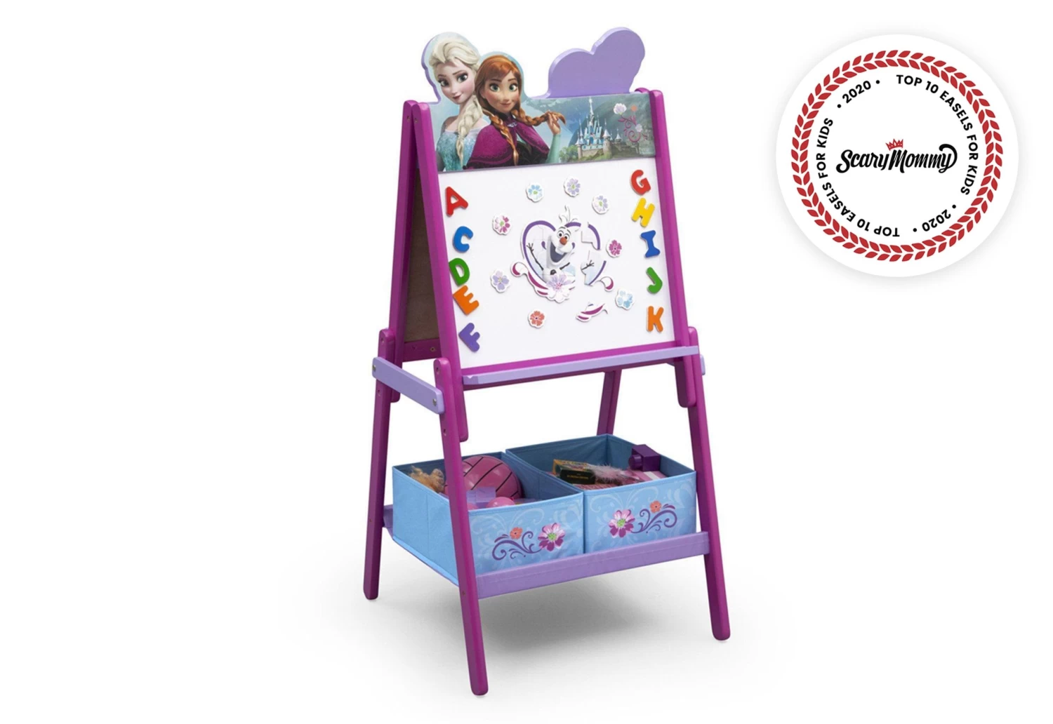 Delta Children Frozen Wooden Double Sided Activity Easel 2 Delta Children Frozen Wooden Double Sided Activity Easel - Image 2