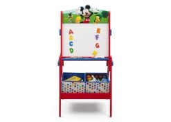Delta Children Mickey Mouse Wooden Activity Easel 7 Delta Children Mickey Mouse Wooden Activity Easel -Kid Household Items TE87583MM mickey white board easel right left props05 1 hi res d02bb008 0975 4dd5 b507 291ef9d82d9c