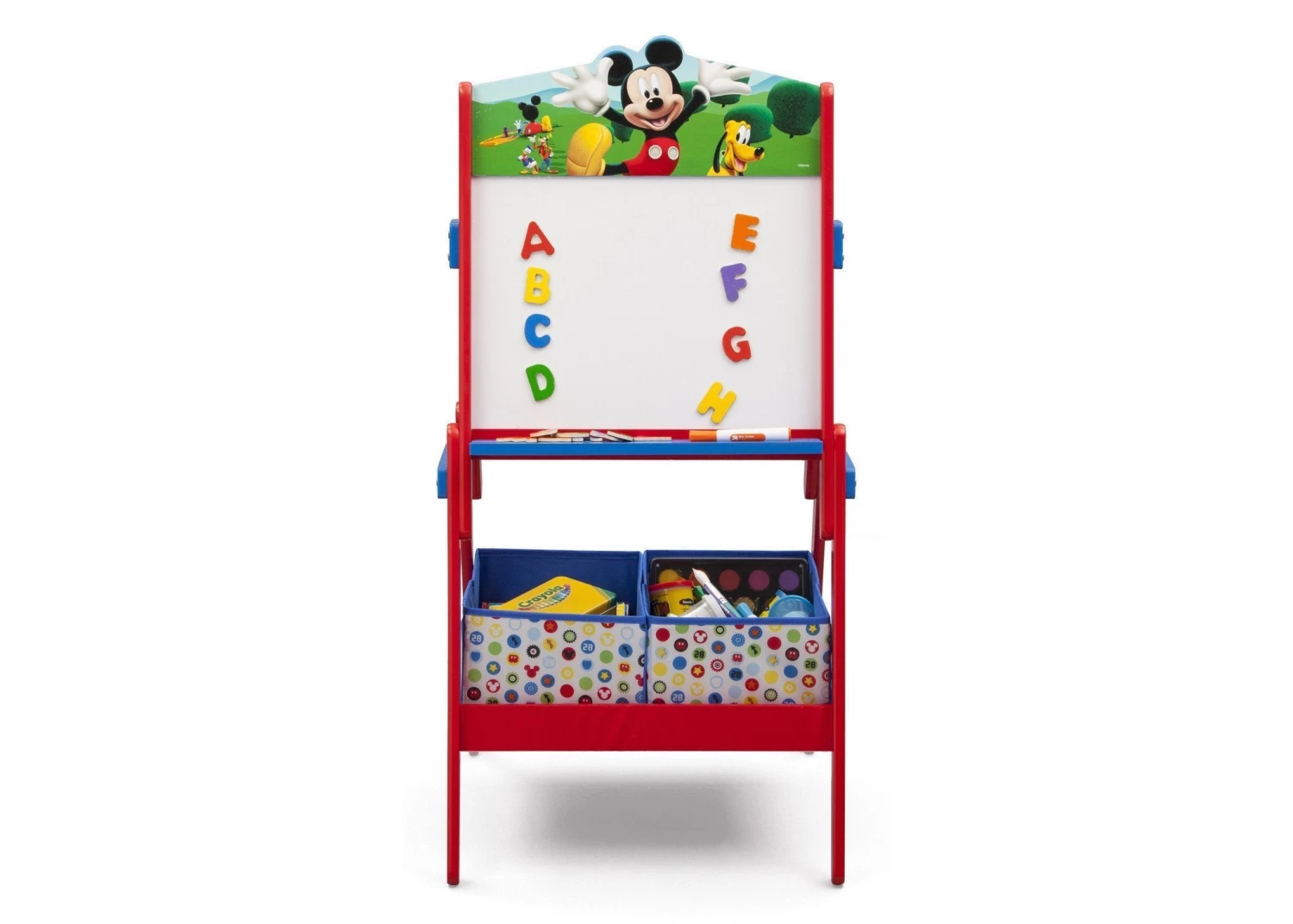 Delta Children Mickey Mouse Wooden Activity Easel 3 Delta Children Mickey Mouse Wooden Activity Easel - Image 3