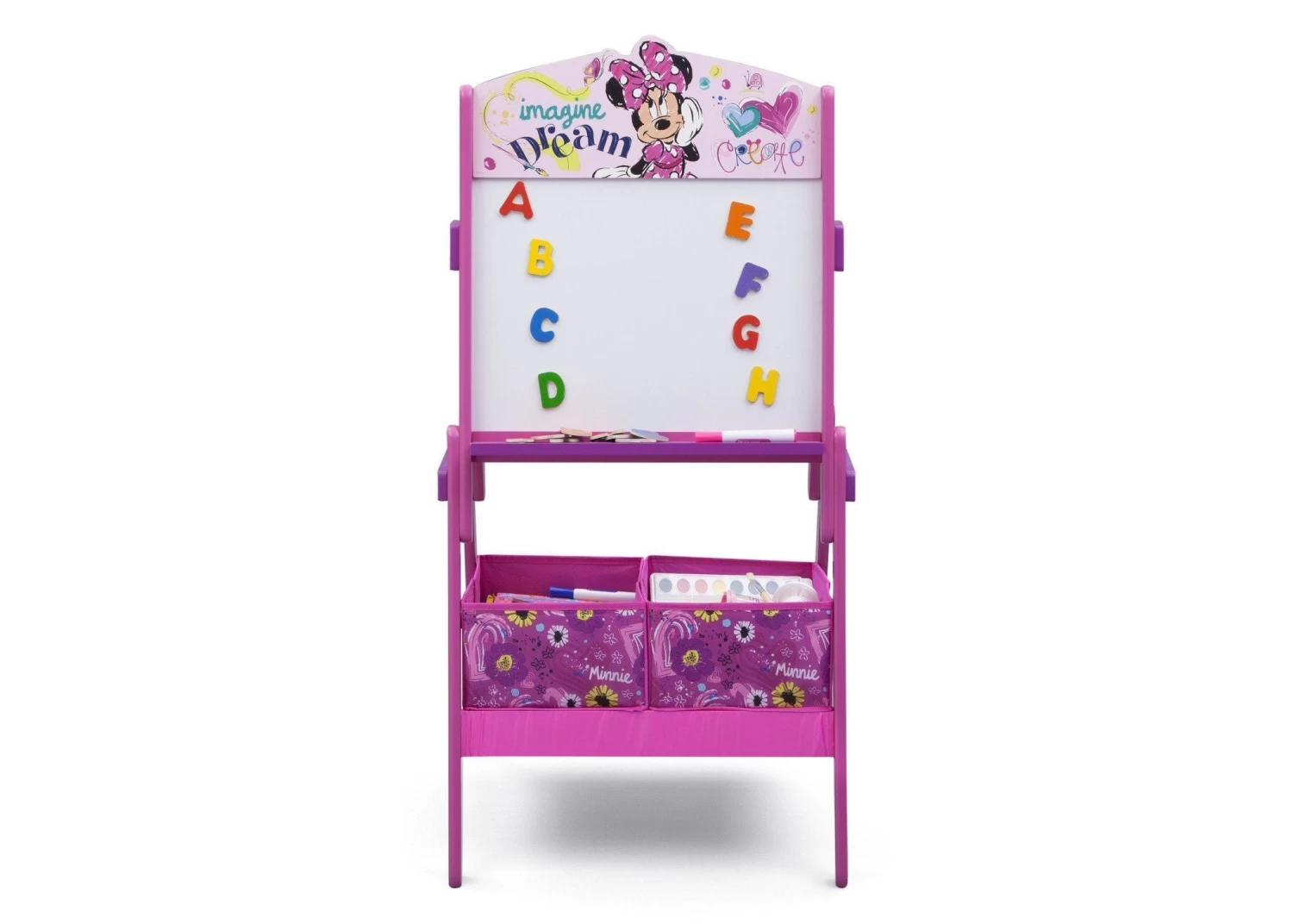 Delta Children Minnie Mouse Wooden Activity Easel 3 Delta Children Minnie Mouse Wooden Activity Easel - Image 3