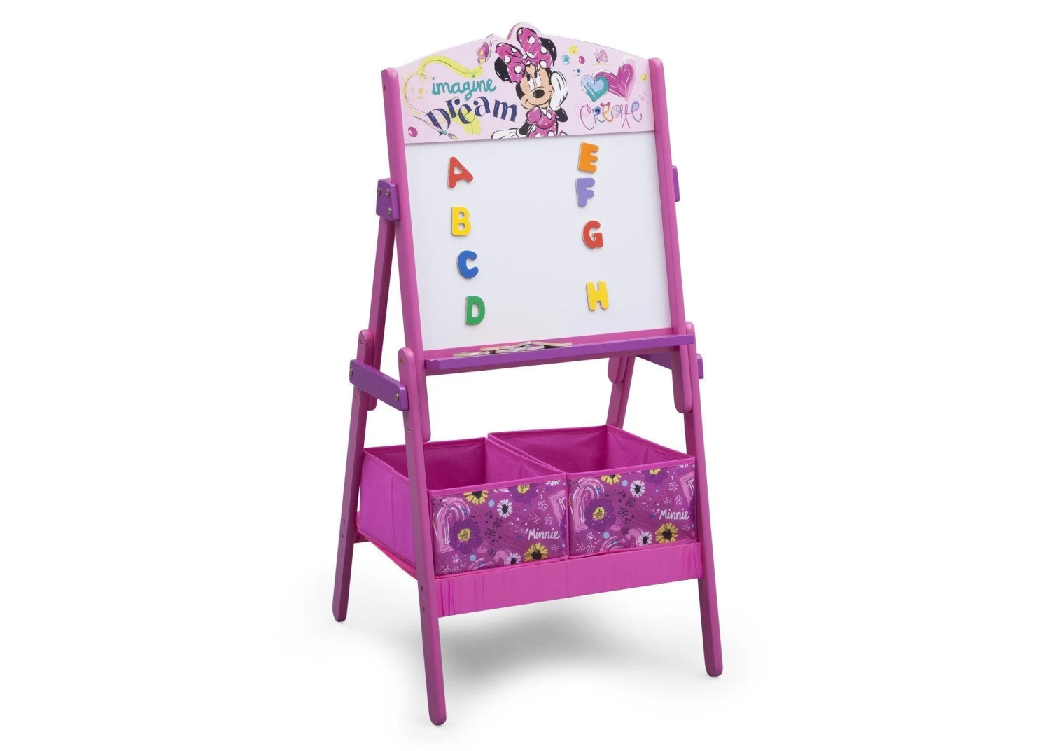 Delta Children Minnie Mouse Wooden Activity Easel 2 Delta Children Minnie Mouse Wooden Activity Easel - Image 2