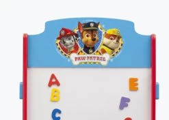Delta Children PAW Patrol Wooden Activity Easel -Kid Household Items TE87585PW paw patrol white board easel right left props10 079a1286 59a8 445c ab2e a7bf57c9c0b1