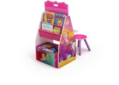 Delta Children Princess Activity Center - Easel Desk With Stool & Toy Organizer 9 Delta Children Princess Activity Center - Easel Desk With Stool & Toy Organizer -Kid Household Items TE87602PS princess activity center book hi res 121412c4 fbf9 4fa6 9f58 67ad48ffbfe5