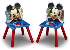 Delta Children Mickey Mouse Kids Table And Chair Set With Storage -Kid Household Items TT87375MM mickey TNC chairs hi res copy