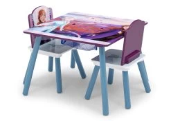 Delta Children Frozen II Table And Chair Set With Storage -Kid Household Items TT87397FZ frozen 2 tnc left tucked hi res