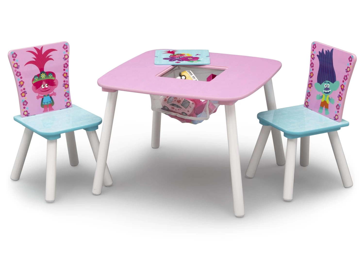 Delta Children Trolls World Tour Table And Chair Set With Storage 6 Delta Children Trolls World Tour Table And Chair Set With Storage - Image 6