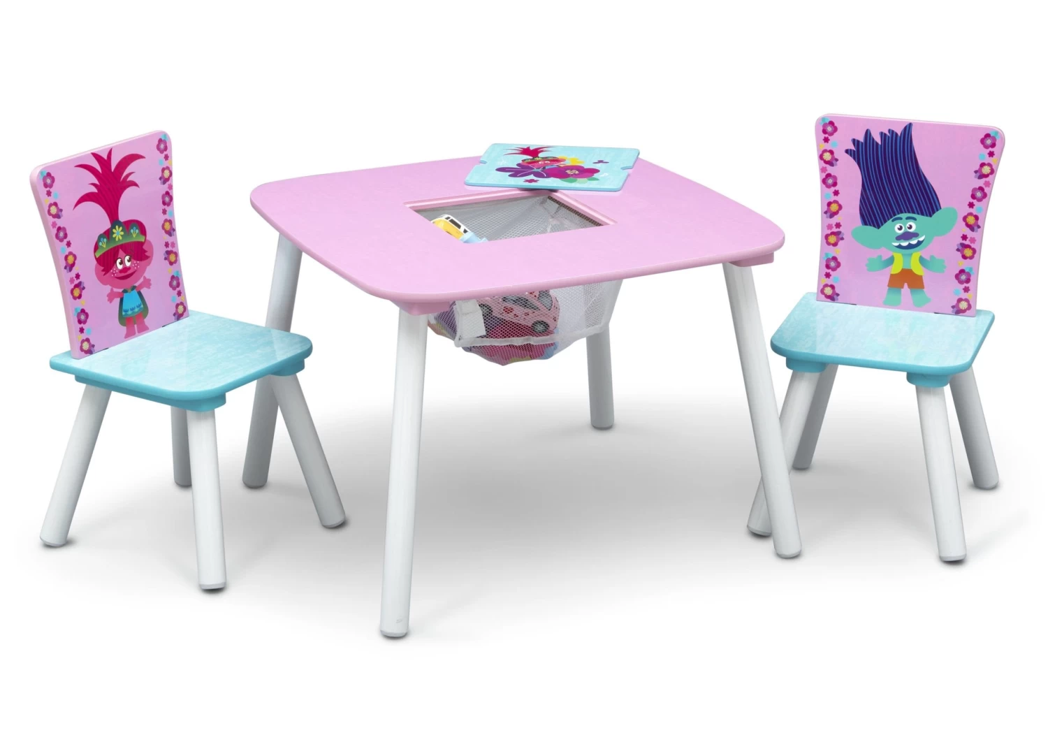 Delta Children Trolls World Tour Table And Chair Set With Storage 5 Delta Children Trolls World Tour Table And Chair Set With Storage - Image 5