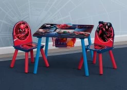 Delta Children Spider-Man Table And Chair Set With Storage