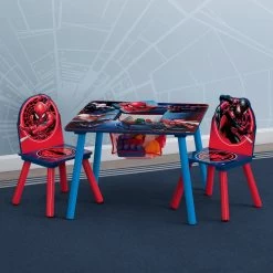 Delta Children Spider-Man Table And Chair Set With Storage -Kid Household Items TT87429SM 1163 tnc spiderman Lifestyle 103