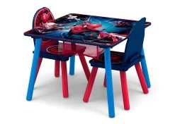Delta Children Spider-Man Table And Chair Set With Storage -Kid Household Items TT87429SM 1163 tnc spiderman Silo 09