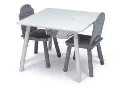 Delta Children Finn Table And Chair Set -Kid Household Items TT87470GN 1176 Finn Grey TNC left tucked hi res