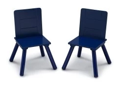 Delta Children Kids Table And Chair Set With Storage (2 Chairs Included) 14 Delta Children Kids Table And Chair Set With Storage (2 Chairs Included) -Kid Household Items TT89114GN storage table and chair set grey blue chairs 01 high res