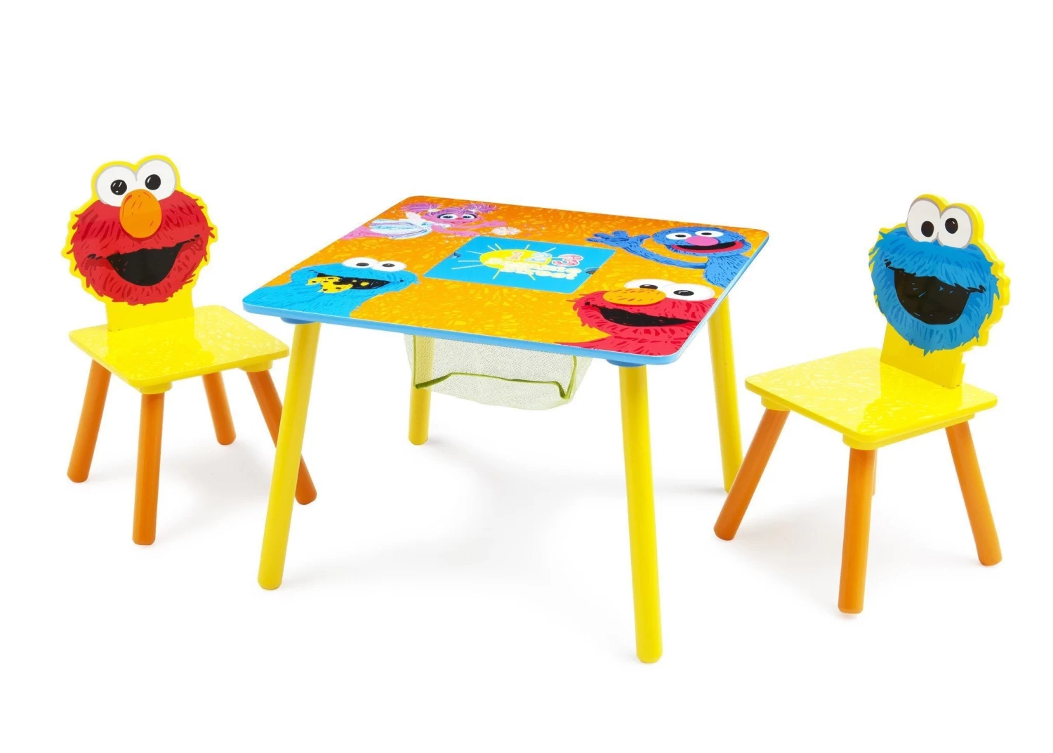 Delta Children Sesame Street Table And Chair Set With Storage 3 Delta Children Sesame Street Table And Chair Set With Storage - Image 3