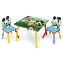 Delta Children Mickey Mouse Table And Chair Set -Kid Household Items TT89450MM crop square