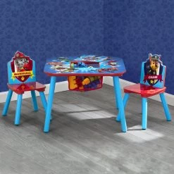 Delta Children PAW Patrol Table & Chair Set With Storage -Kid Household Items TT89501PW PawPatrol square crop