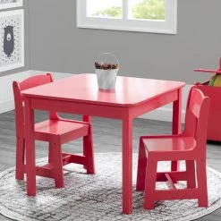 Delta Children MySize Table And Chair Set 26 Delta Children MySize Table And Chair Set -Kid Household Items TT89601GN 032c my size poppy room