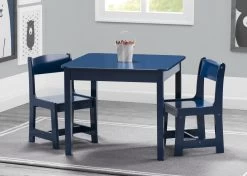 Delta Children MySize Table And Chair Set 37 Delta Children MySize Table And Chair Set -Kid Household Items TT89601GN 295c deep navy tnc set hangtag copy