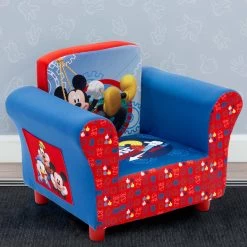 Delta Children Mickey Mouse Upholstered Chair -Kid Household Items UP83509MM 1054 Upholstered Chair mickey Lifestyle 03copy