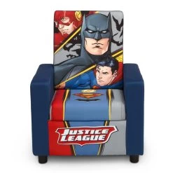 Delta Children Justice League High Back Upholstered Chair -Kid Household Items UP83636JL 1215 hiback chair justice league silo 01