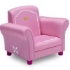 Delta Children Princess Crown Kids Upholstered Chair