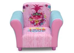 Delta Children Trolls World Tour Upholstered Chair -Kid Household Items UP83731TR trolls upholstered chair front hi res