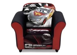 Delta Children Disney/Pixar Cars Upholstered Chair (with Sculpted Plastic Frame) -Kid Household Items UP85930CR cars upholstered chair US walmart front hi res 40a41e53 3ce2 4158 a62c 66362a822c0d