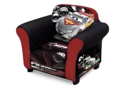 Delta Children Disney/Pixar Cars Upholstered Chair (with Sculpted Plastic Frame) -Kid Household Items UP85930CR cars upholstered chair US walmart left hi res 507b2e1c 927b 4745 80e7 3aada576c507