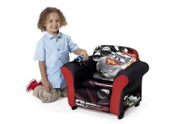 Delta Children Disney/Pixar Cars Upholstered Chair (with Sculpted Plastic Frame) -Kid Household Items UP85930CR cars upholstered chair US walmart model hi res c922b16d 821f 405f 9af6 15abc0e55977