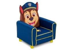 Delta Children PAW Patrol Chase Figural Upholstered Kids Chair -Kid Household Items UP85999PW paw patrol figural upholstered chair right high res