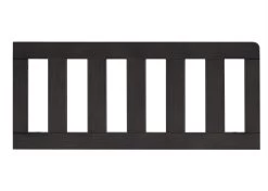 Delta Children Toddler Guardrail (W0060) -Kid Household Items W0060 1460 Toddler Guardrail Textured Grey Silo 01