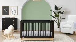 Delta Children BabyGap Tate Collection -Kid Household Items W174130 1482 Tate 4in1 Crib Ebony wNatural Lifestyle 11 f58df2cc cb30 4646 b633 4d9f13bcd749