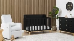 Delta Children BabyGap Oxford Collection -Kid Household Items W174150 1482 Oxford 6in1 Crib Ebony wNatural Lifestyle 25